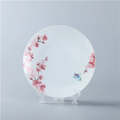 Cherry Blossom Print Ceramic Dinnerware Set