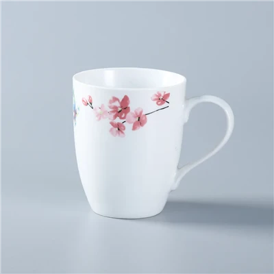Cherry Blossom Print Ceramic Dinnerware Set
